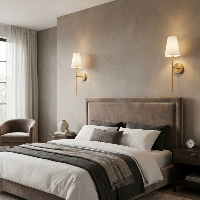 Harrow Set of 2 Battery Wall Light