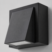 Close-up of the Hampstead Compact black metal finish and lower light diffuser