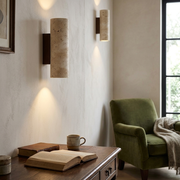 Rosedale Travertine Wall Light