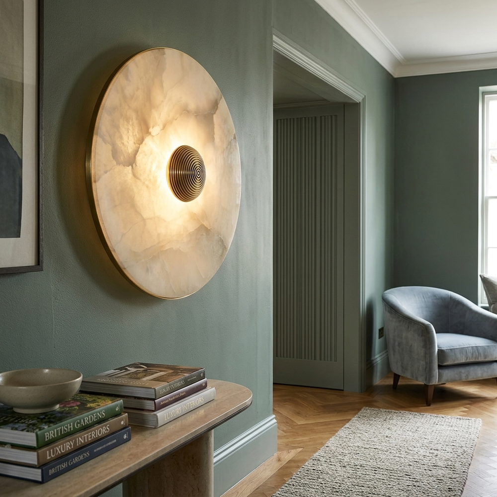 Kingston Alabaster Wall Light