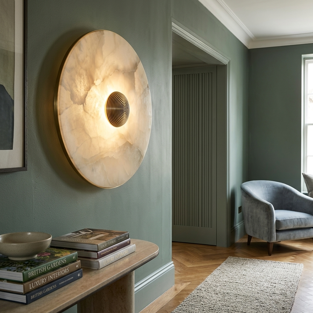 Kingston Alabaster Wall Light
