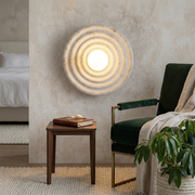 Avon Resin Round Wall Light