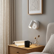 Clifton Pivot Battery Wall Light installed on an interior wall