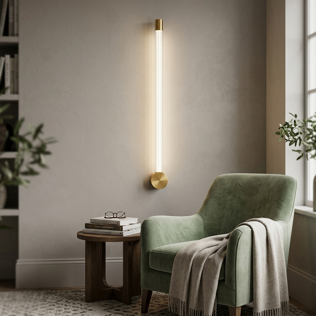 Amara Linear Battery Wall Light