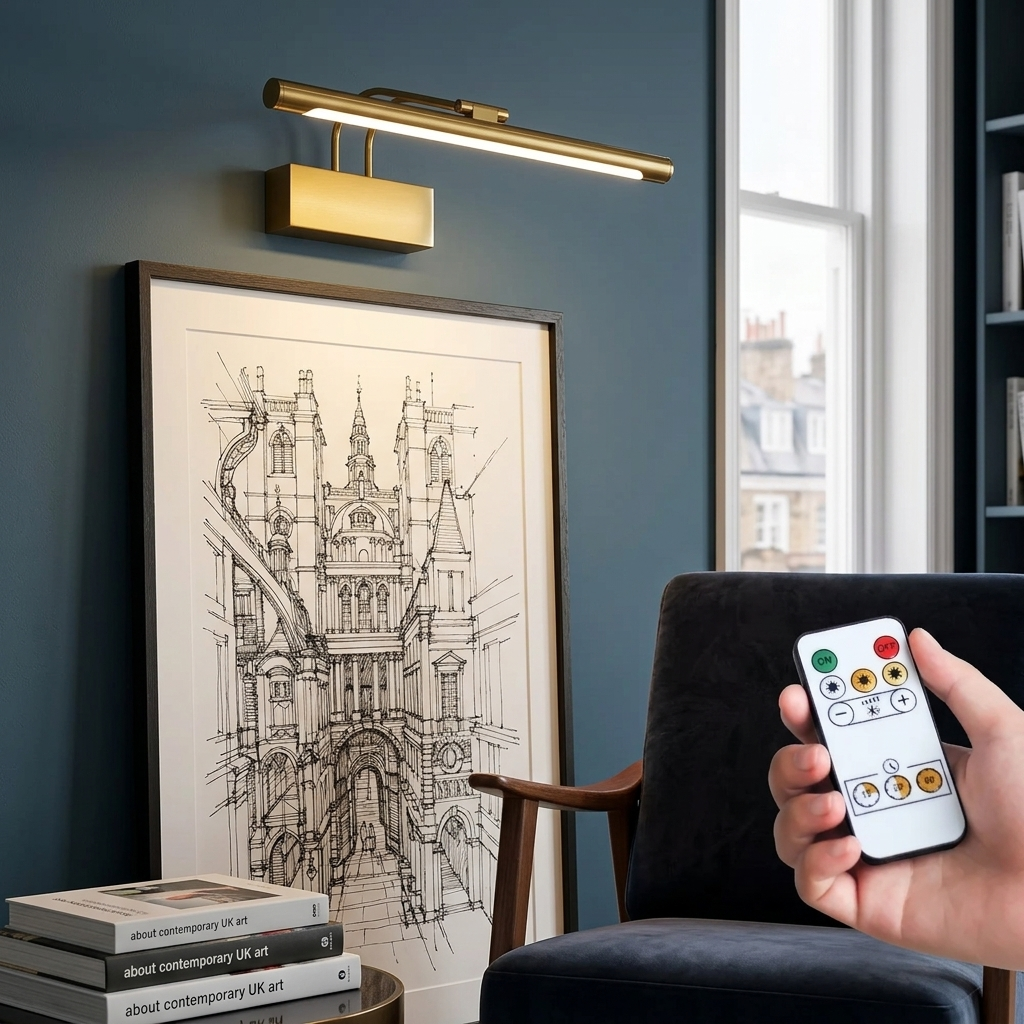 Berkley Linear Battery Wall Light