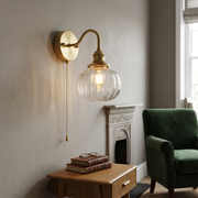 Brixton Brass Plug-In Wall Light