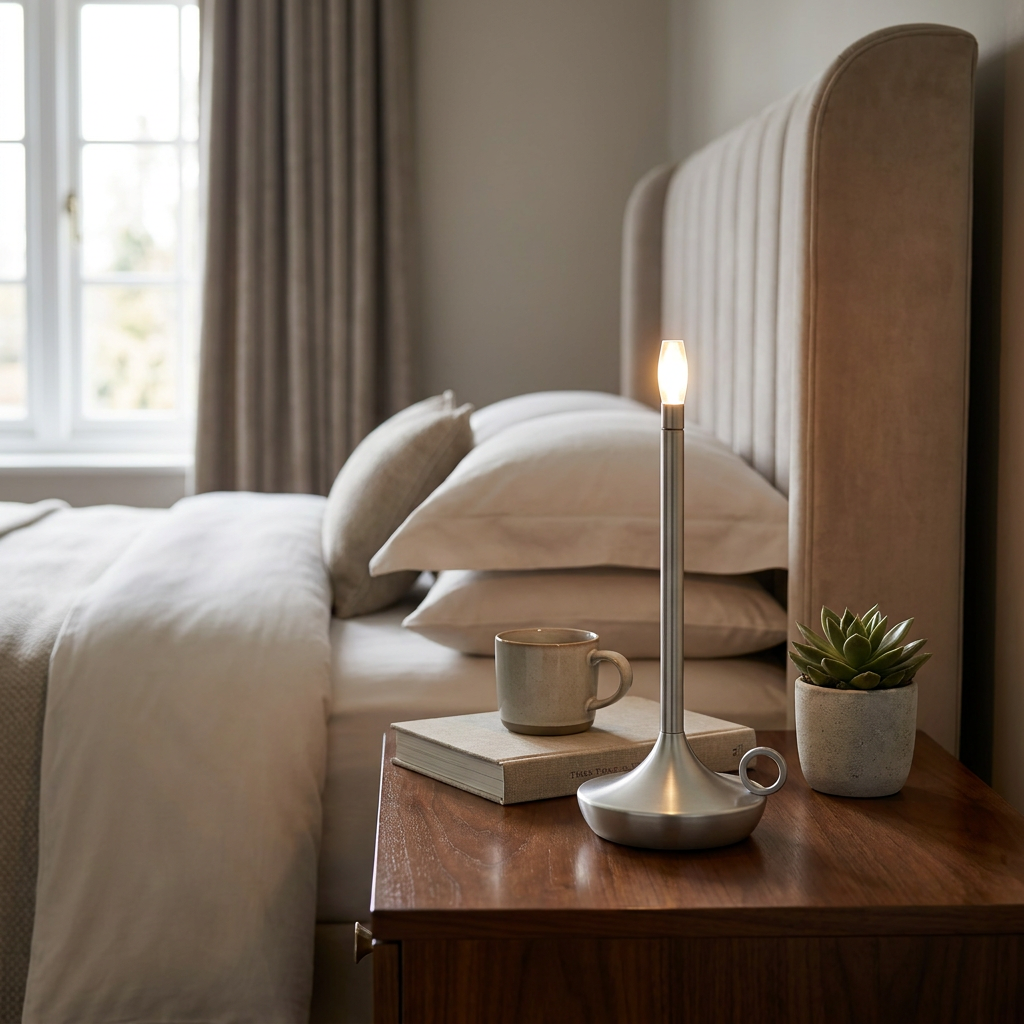 Montrose Cordless Table Lamp - Silver