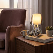 Brentwood Aluminium Cordless Table Lamp