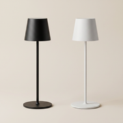 Cordless table lamp on a clean studio background