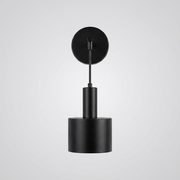 Black finish wall light, Mayfair colour option