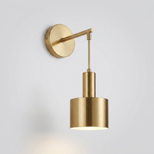 Gold finish wall light, Mayfair colour option