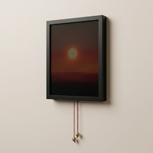 Battery wall light on a clean studio background