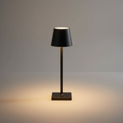 Lynton Cordless Table Lamp - Black, on a clean studio surface
